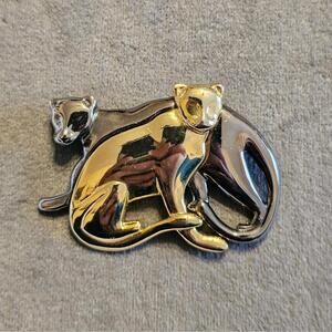 Liz Claiborne Cat Brooch